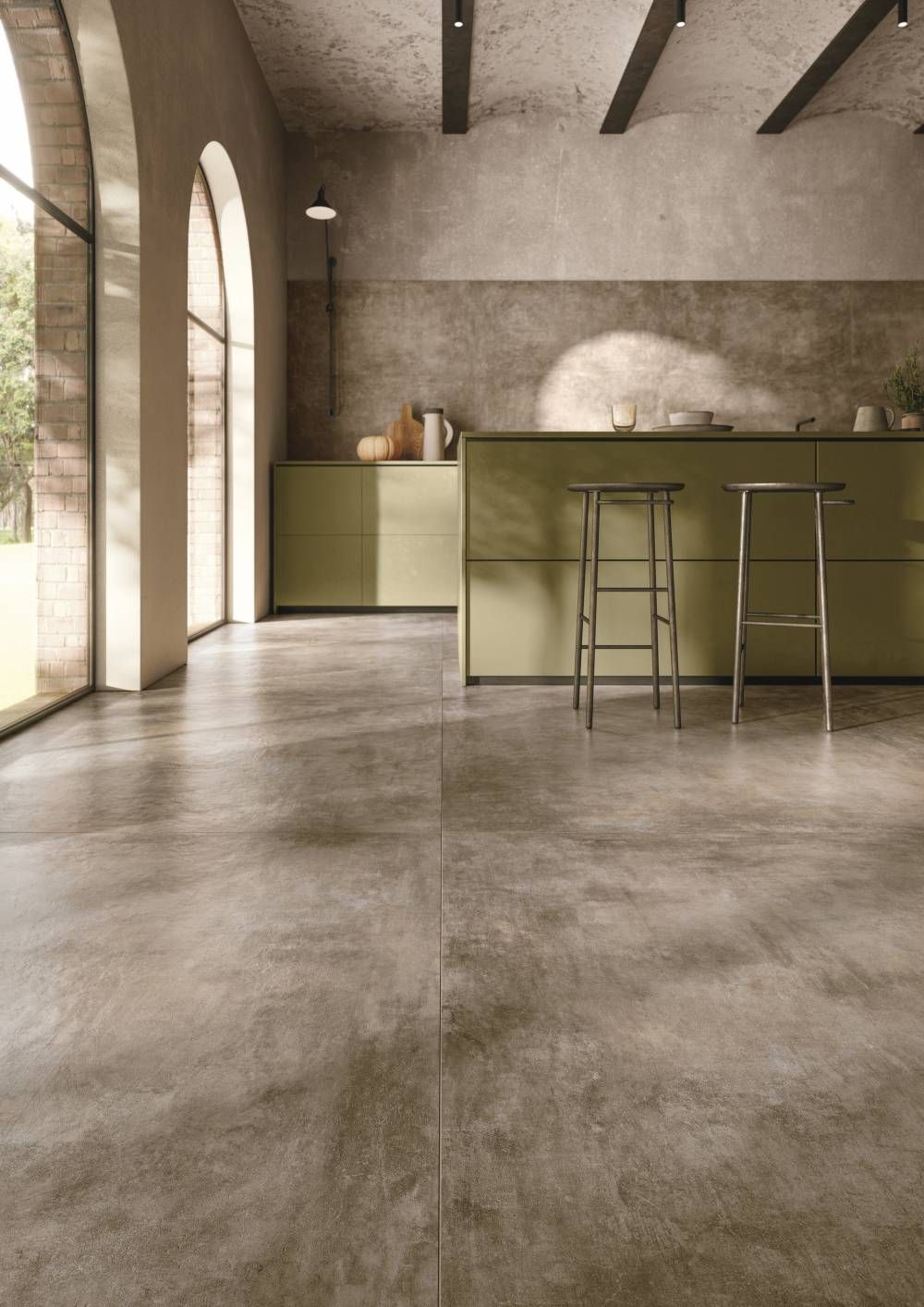 Affrescati Terra Concrete Effect Tile